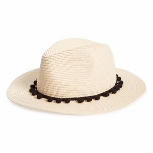 Sole Society Pom Pom Panama hat